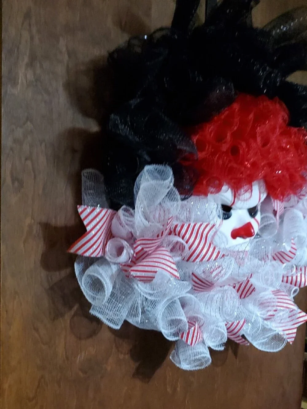 Handmade spooky red